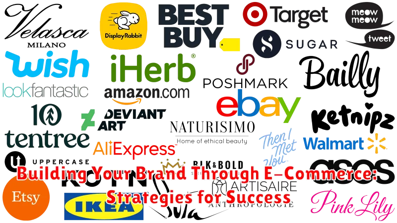 Building Your Brand Through E-Commerce: Strategies for Success