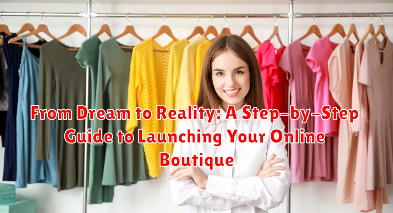 From Dream to Reality: A Step-by-Step Guide to Launching Your Online Boutique