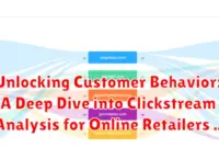 Unlocking Customer Behavior: A Deep Dive into Clickstream Analysis for Online Retailers